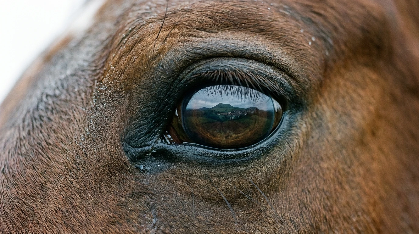 Un regard de cheval au Elevage Valinor, Busset